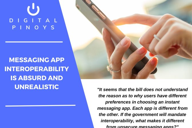 Messaging app interoperability is absurd and unrealistic
