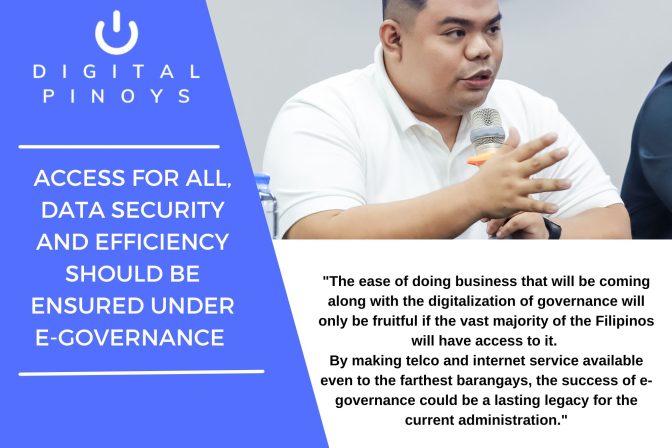 Access for all, data security and efficiency should be ensured under E-Governance 