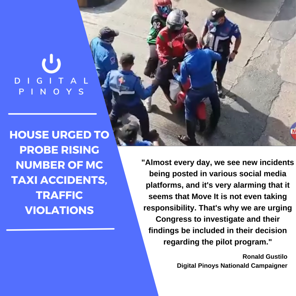 MMDA personnel apprehend a Move It rider after he illegally used the lane allocated for the EDSA busway. The rider tried to flee from the scene, jeopardizing the safety of his passenger and other road users.
