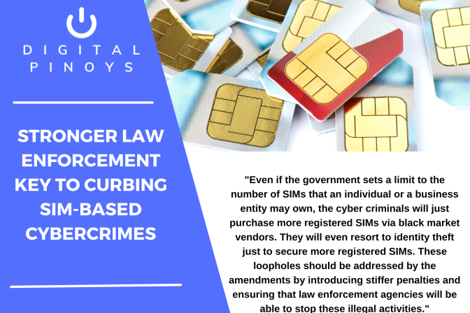 Stronger law enforcement key to curbing SIM-based cybercrimes