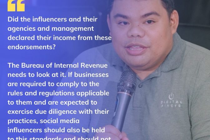 Influencers or accomplices? Digital Pinoys hits endorsers of illegal online gambling