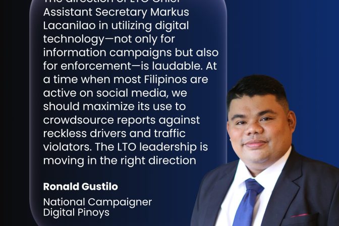Digital Pinoys: LTO’s Anti-Fixer Drive Should Pave Way to Full Digitalization