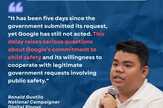 Digital Pinoys presses Google on GoreBox child safety failures